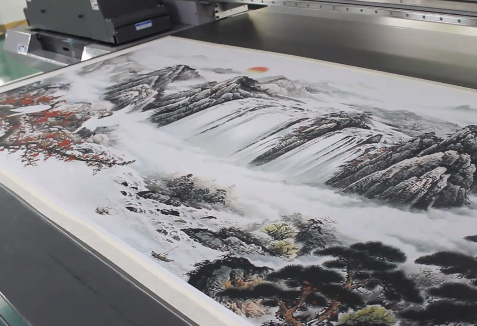 漢拓平板UV打印機打印機實例